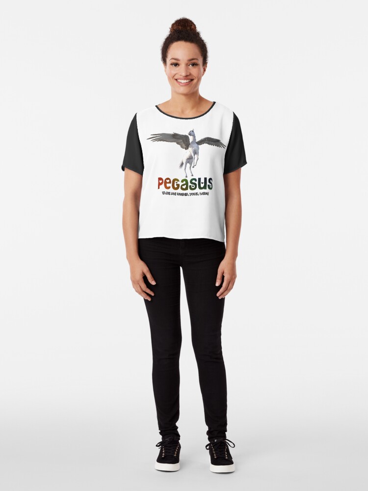 Alternate view of Pegasus - Take me under your wing Chiffon Top
