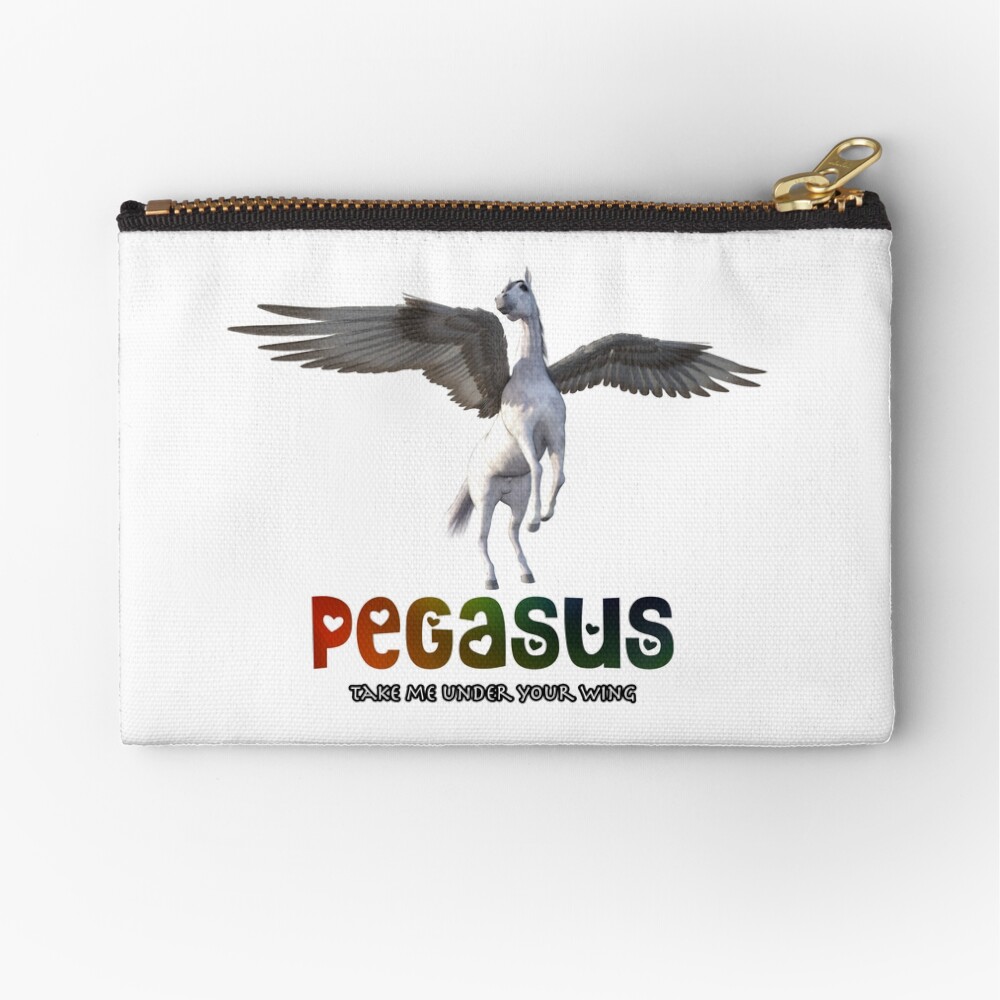 Pegasus - Take me under your wing Zipper Pouch