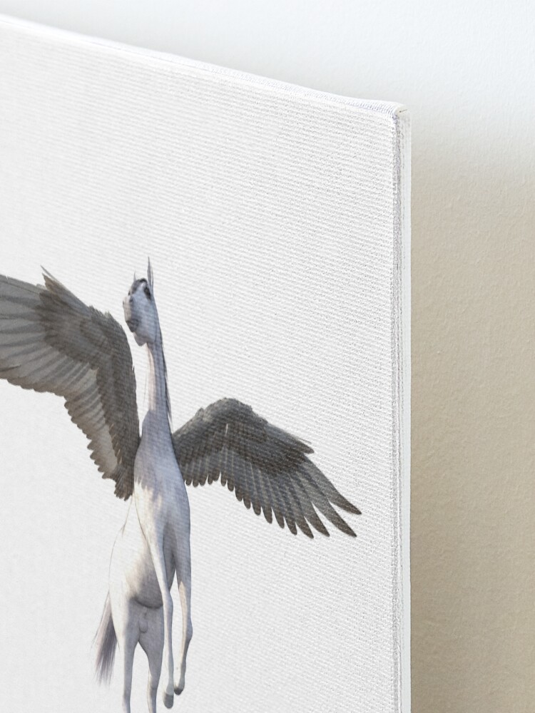 Alternate view of Pegasus - Take me under your wing Mounted Print