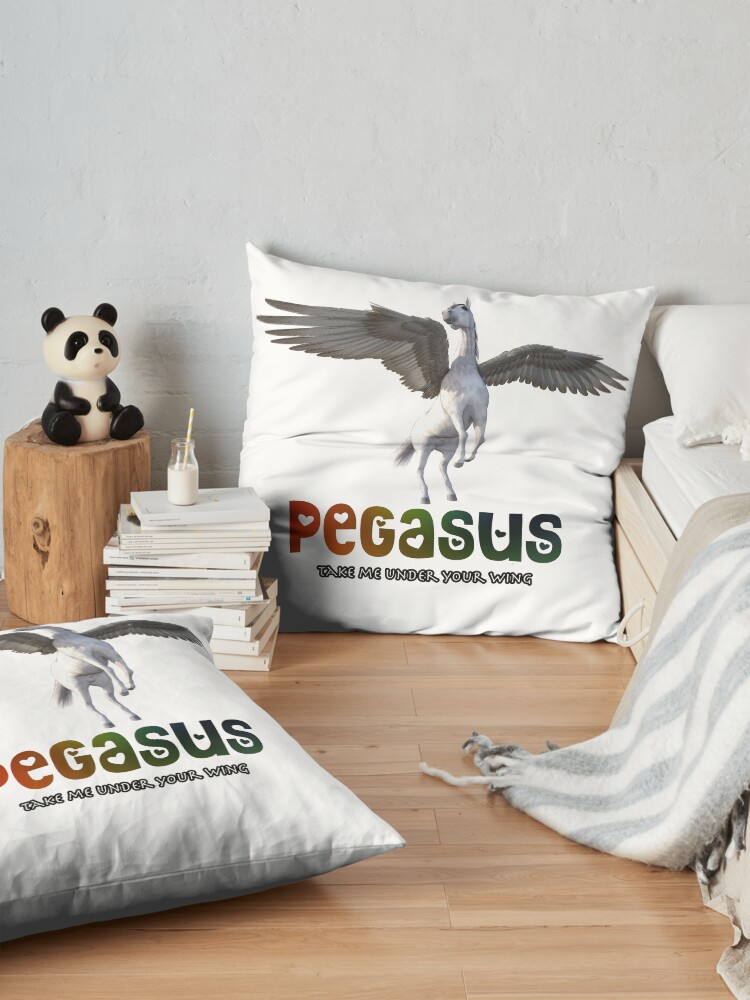 Alternate view of Pegasus - Take me under your wing Floor Pillow