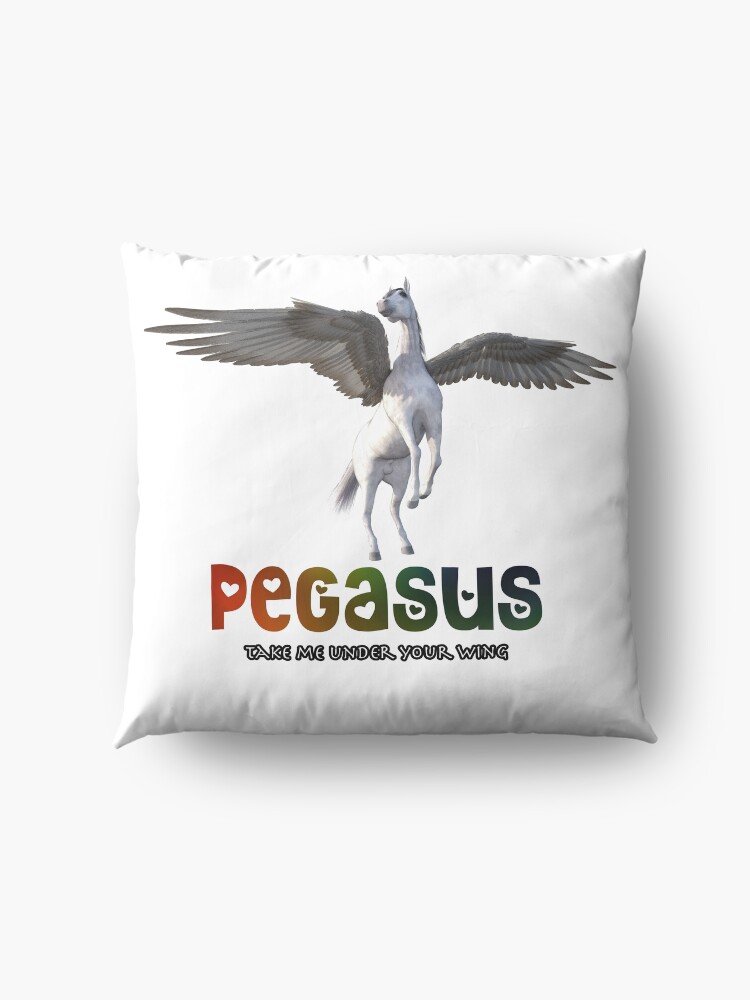 Alternate view of Pegasus - Take me under your wing Floor Pillow
