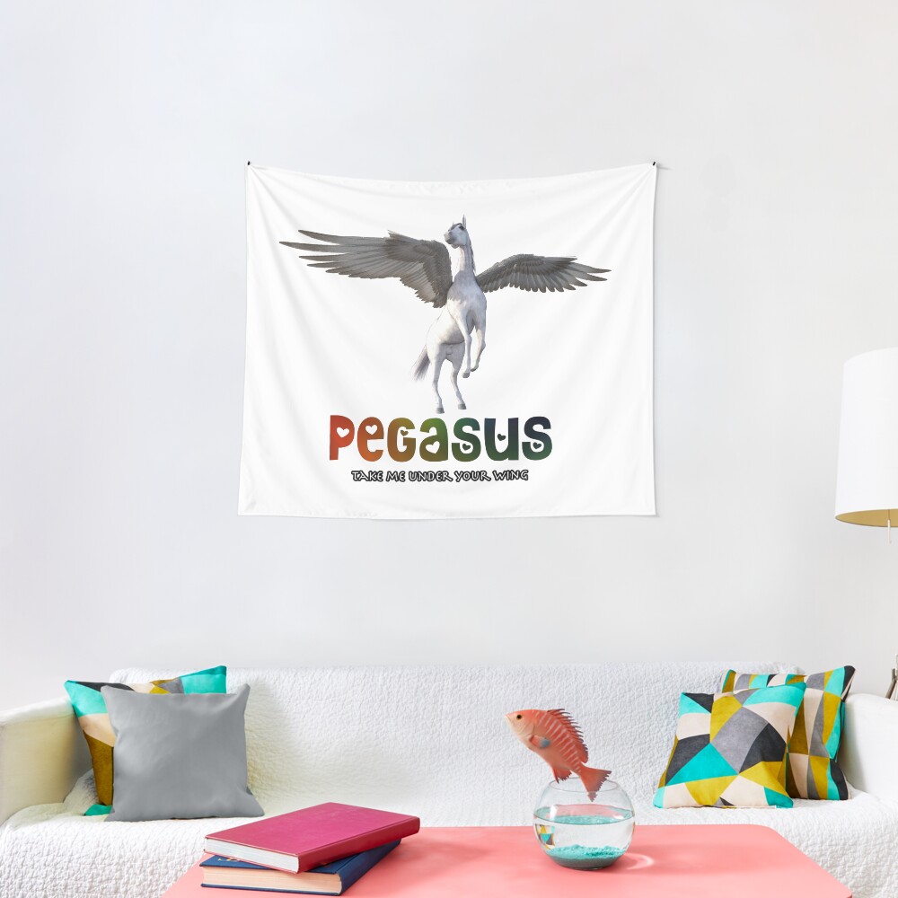 Pegasus - Take me under your wing Tapestry