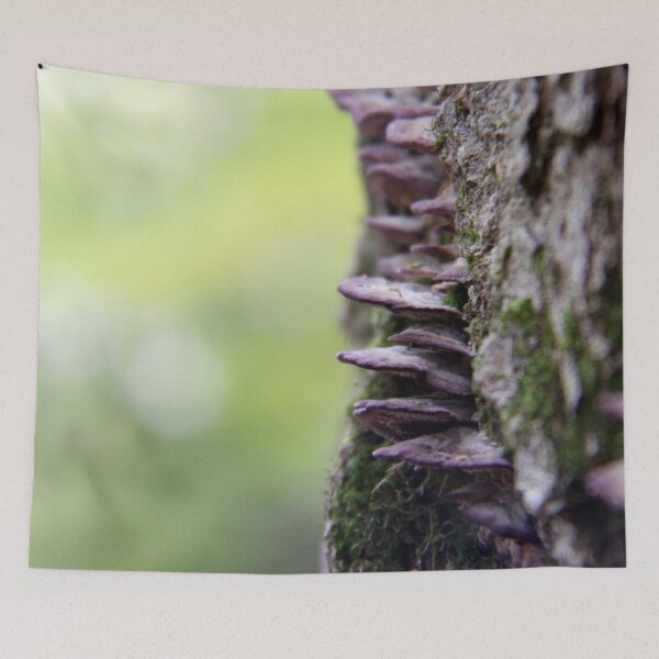 Item preview, Mushrooms Growing Up a Tree designed and sold by constellationartswellness.