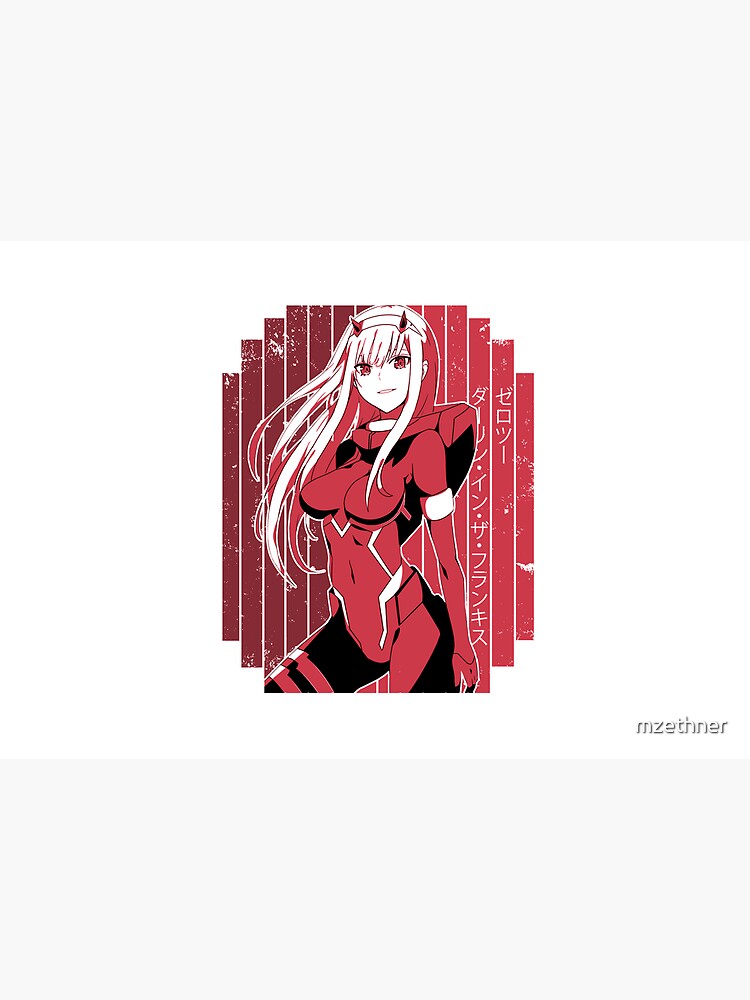 Zero Two Red | Darling in the Franxx Anime Shirt by mzethner