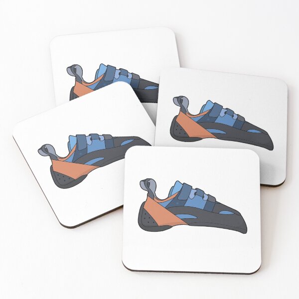 Item preview, Climbing Shoe Illustration designed and sold by jeffs-stickers.