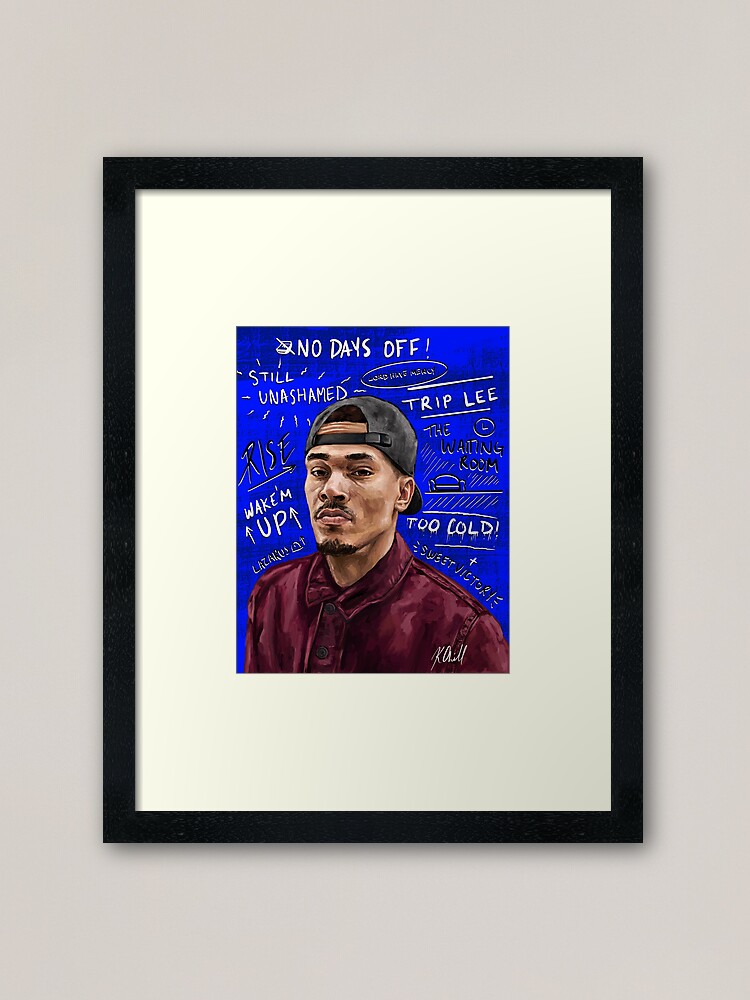 Trip Lee Portrait Framed Art Print By 116fanart Redbubble trip lee portrait framed art print by 116fanart redbubble
