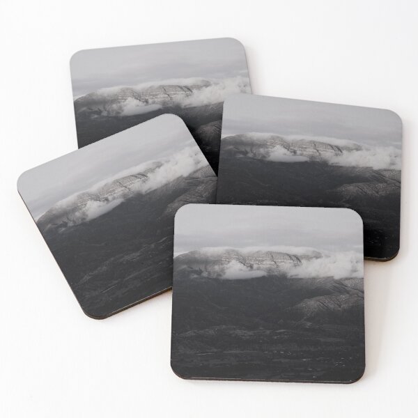 Item preview, The Topa Topa Mountains in Black and White designed and sold by TheWonderWays.
