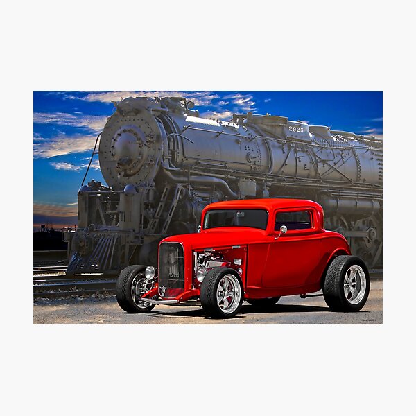Aperçu de l'œuvre Coupé Ford « Loco Deuce » de 1932 créée et vendue par DaveKoontz.