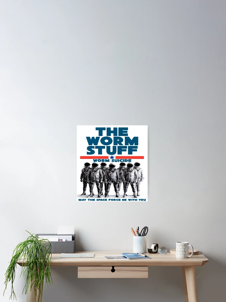 Thumbnail 2 of 3, Poster, The Worm Stuff designed and sold by wormsuicide.