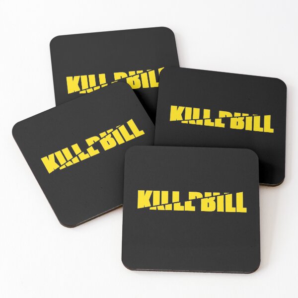 Item preview, Kill Bill (Yellow Sliced Design) - Quentin Tarantino, Uma Thurman, Lucy Liu, David Carradine, designed and sold by phantomspooky.