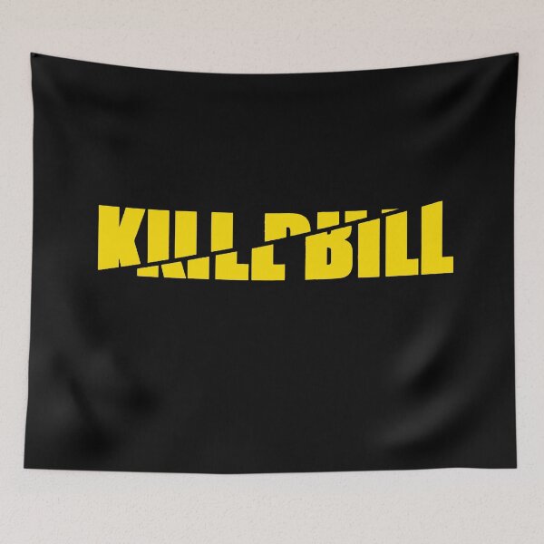 Item preview, Kill Bill (Yellow Sliced Design) - Quentin Tarantino, Uma Thurman, Lucy Liu, David Carradine, designed and sold by phantomspooky.