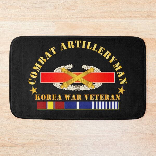 Item preview, Army - Combat Artilleryman Badge - Korea War Vet w SVC designed and sold by Military Insignia Products.