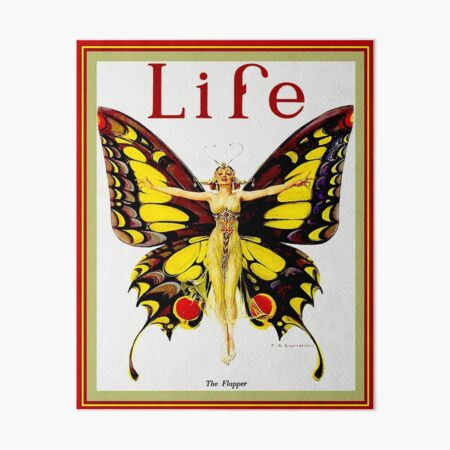 LIFE : Vintage 1922 Flapper Advertising Print Art Board Print
