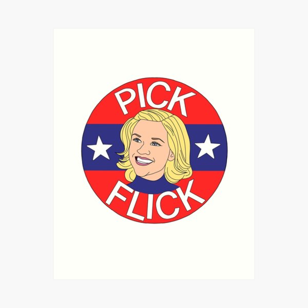 Pick Flick Art Print