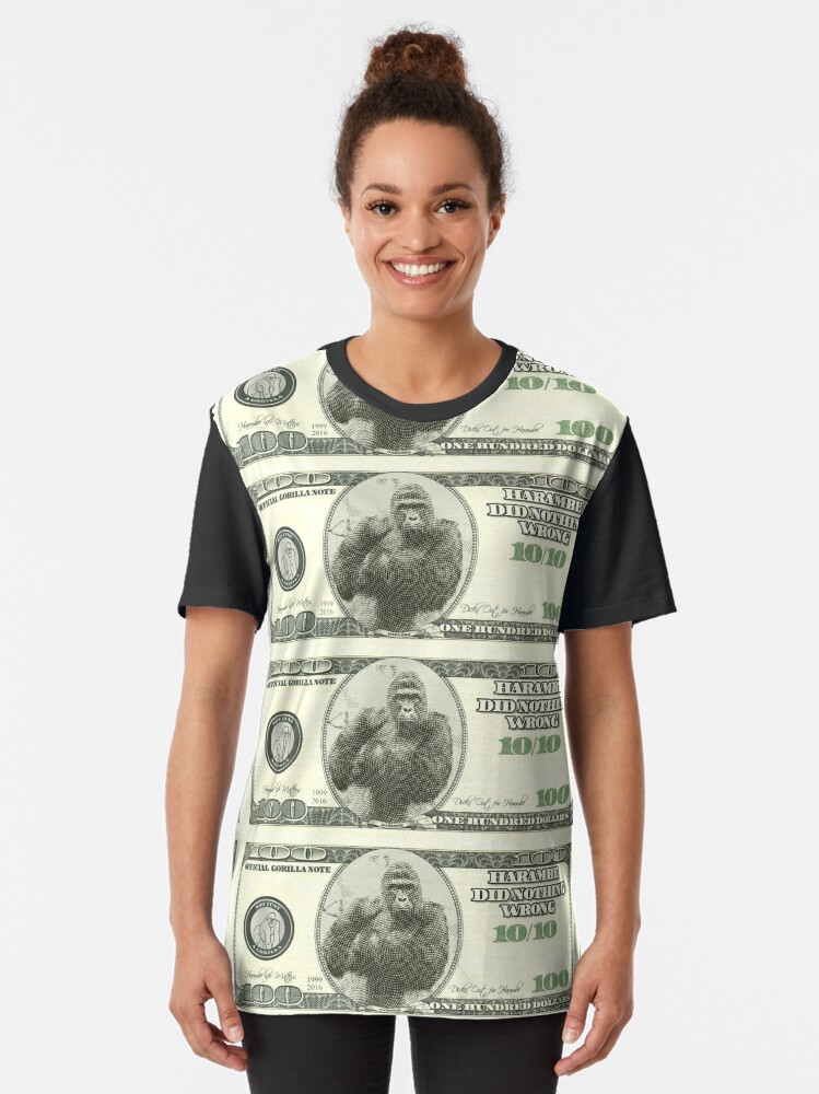 $100 bill t shirt