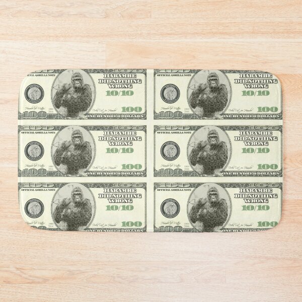 Item preview, Harambe Dollar Bill designed and sold by DigitalCleo.