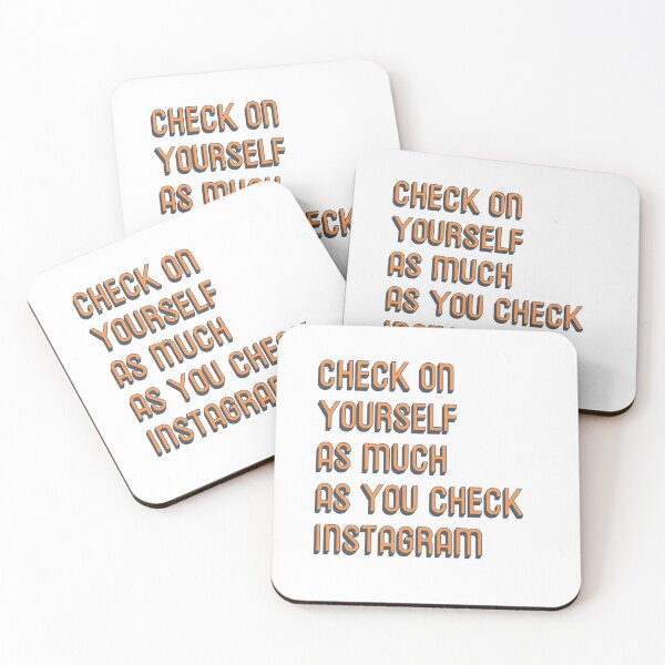 Item preview, Check on yourself as much as you check instagram designed and sold by portokalis.