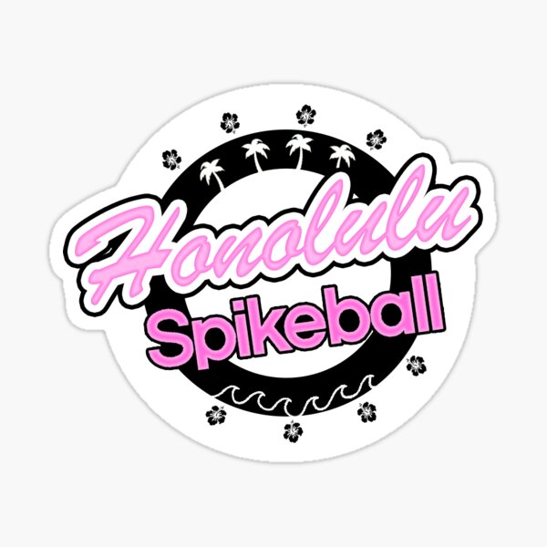 Honolulu Spikeball Sticker