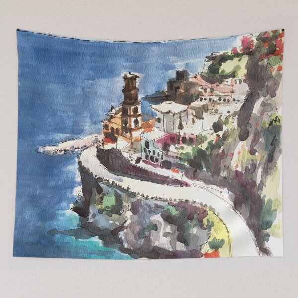 Item preview, Amalfi Coast Positano Italy designed and sold by TheJoeyStudio.