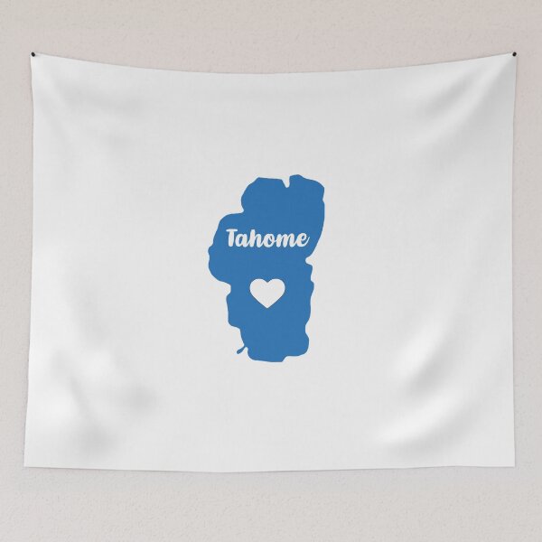 Item preview, Lake Tahome- white designed and sold by savebeesplease.