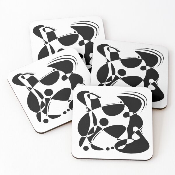 Item preview, Black & White – Abstract #6 designed and sold by AlexVR.