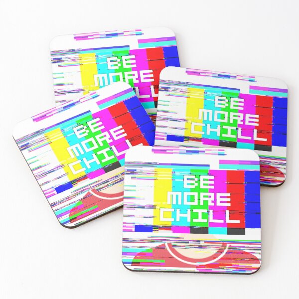 Item preview, Be More Chill TV Static, designed and sold by SteamKeyGiveaway.