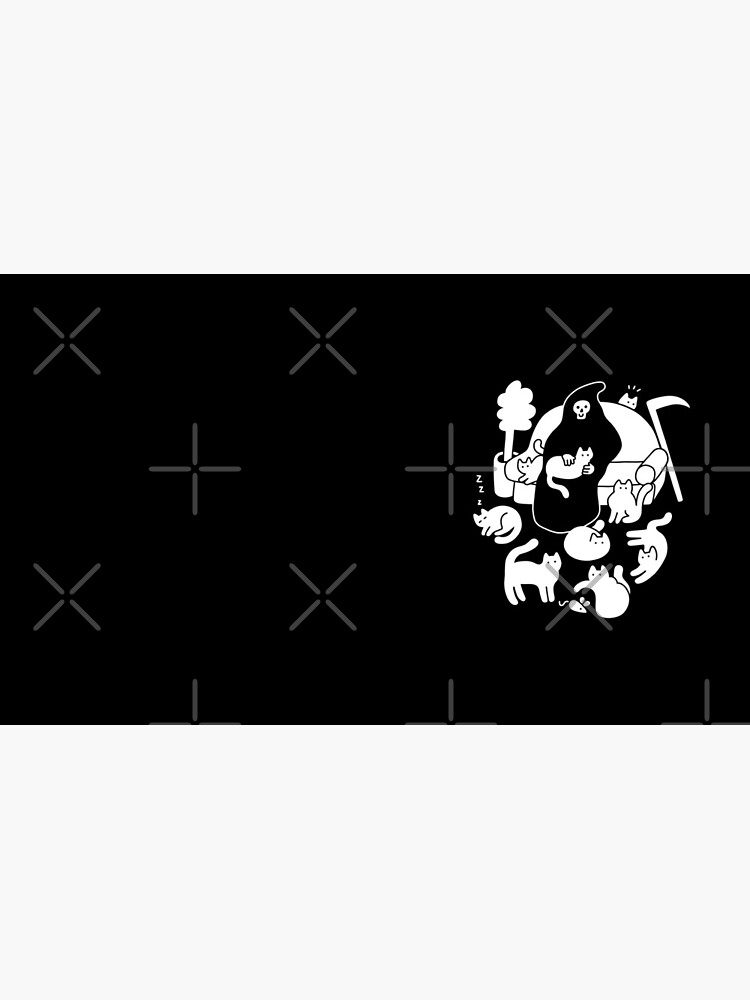 Thumbnail 6 of 6, Coffee Mug, Death and His Cats designed and sold by obinsun.