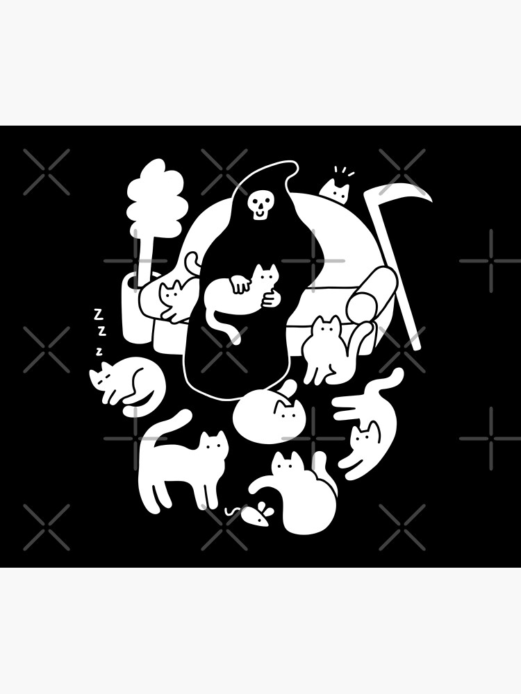 Death And His Cats by obinsun