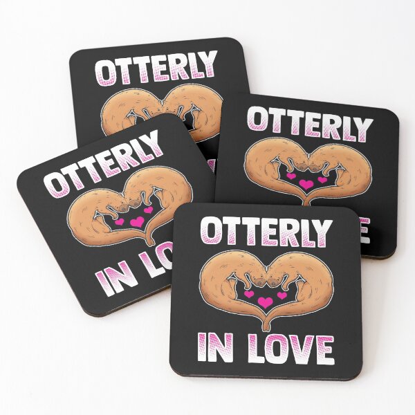 Item preview, Cute Otterly In Love Otter Pun Utterly In Love designed and sold by perfectpresents.
