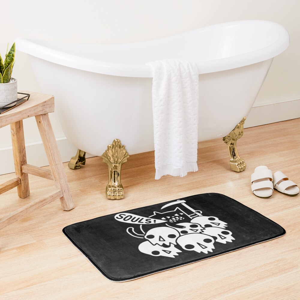 Cat Got Your Soul? Bath Mat