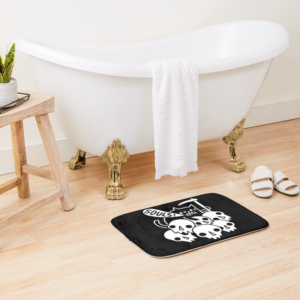 Cat Got Your Soul? Bath Mat