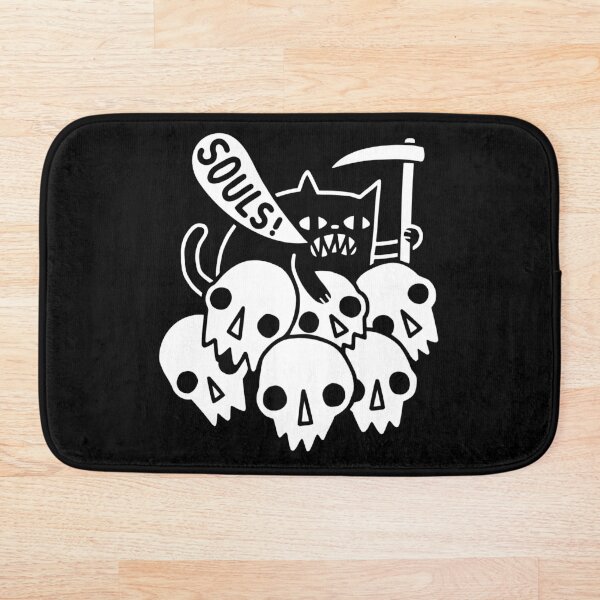 Cat Got Your Soul? Bath Mat