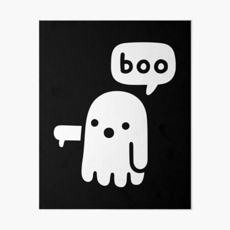 Ghost Of Disapproval Art Board Print
