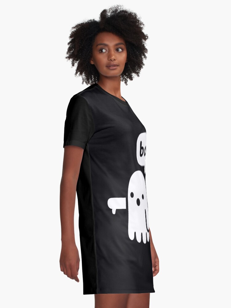 Alternate view of Ghost Of Disapproval Graphic T-Shirt Dress