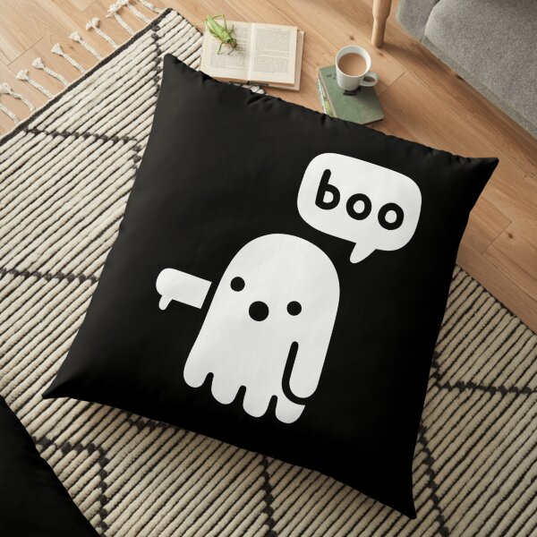 Ghost Of Disapproval Floor Pillow