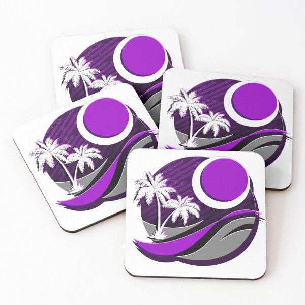 Item preview, Synthwave Asexual Flag designed and sold by spadenightmaren.