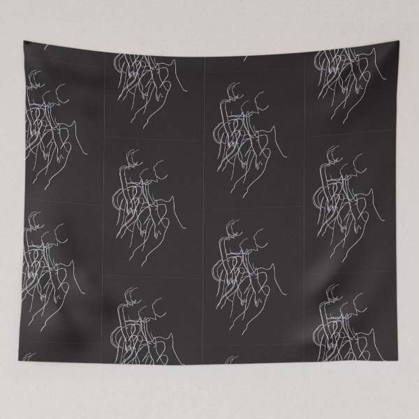 Item preview, Simple Abstract Art Women Silhouette Naked Lines Body Shape  designed and sold by mediashop007.