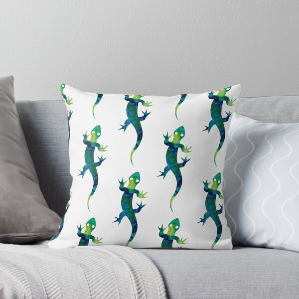 Item preview, Groovy Blue Green Lizard designed and sold by MagickMama.