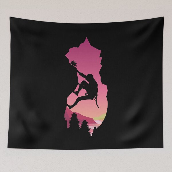Item preview, Climbing in the sunset. designed and sold by emphatic.