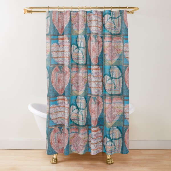 Joy Multiplies Like the Sea Shower Curtain