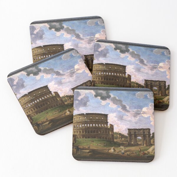 Item preview, View of the Colosseum by Giovanni Paolo Pannini designed and sold by Xzendor7 Digital Art Creations.