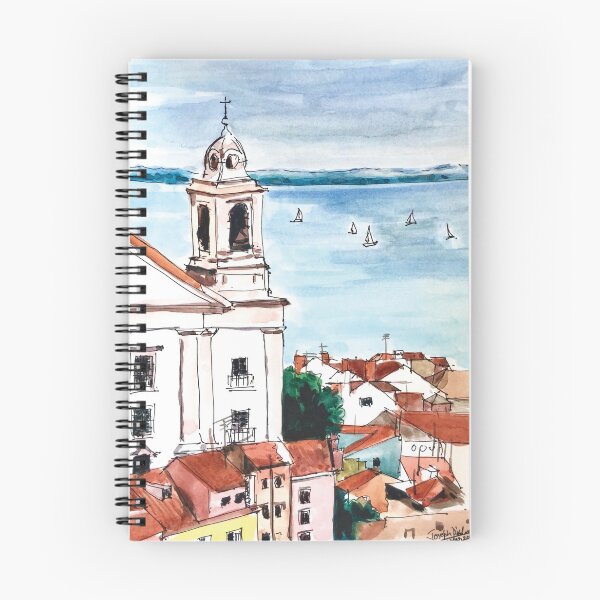 Item preview, Lisbon Cityscape Portugal designed and sold by TheJoeyStudio.