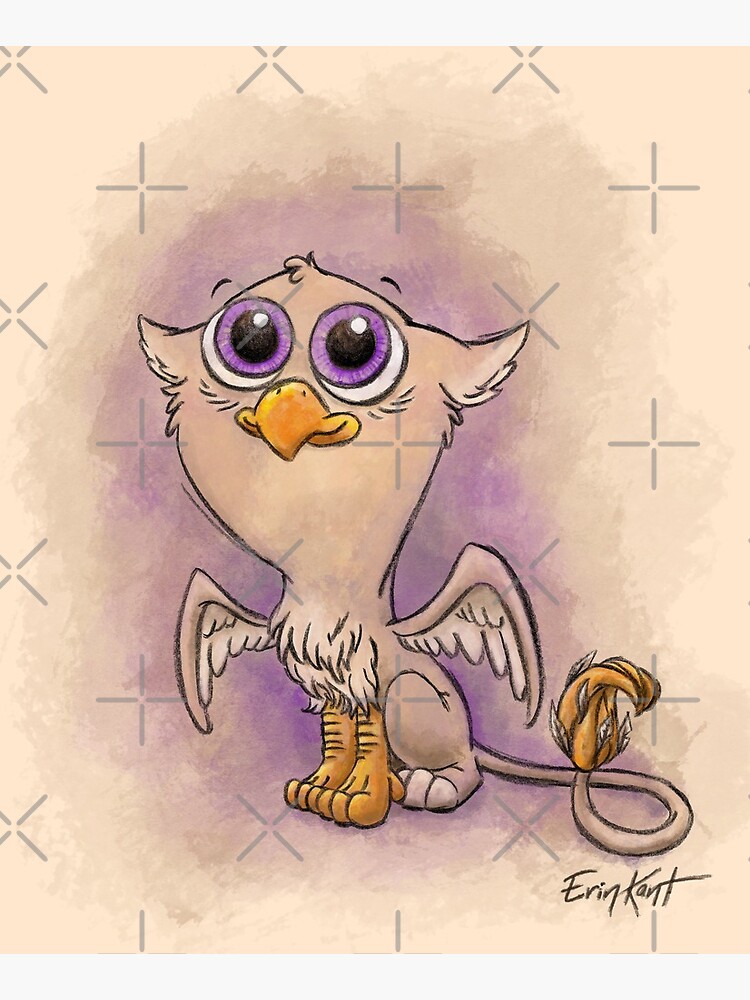 Baby Gryphon by ErinKantBarnard