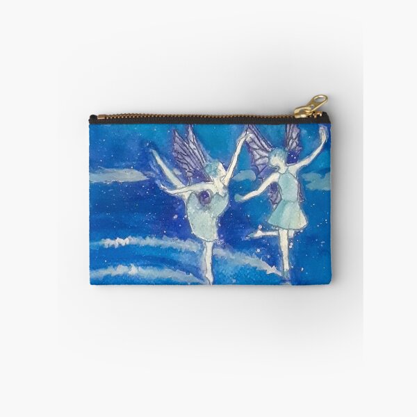 Item preview, Blue Fairies in the Snow designed and sold by Jen Hallbrown.