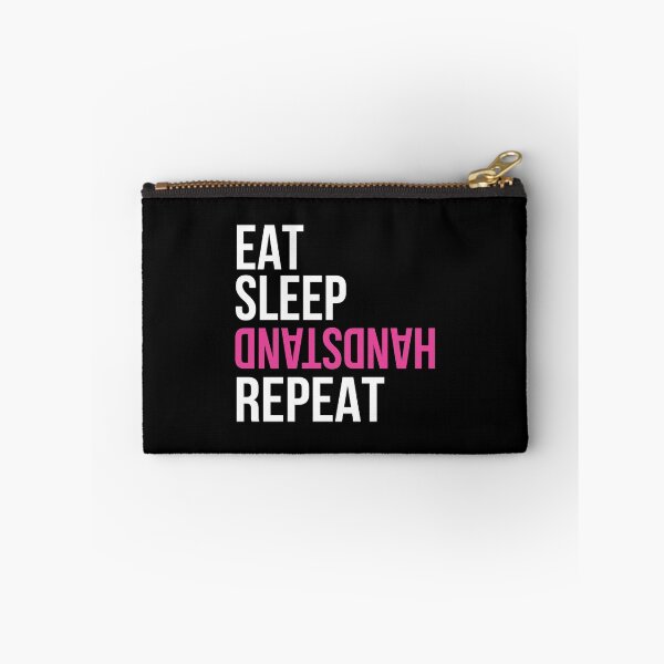 Item preview, Eat Sleep Handstand Repeat Gymnastics Dancing Print designed and sold by noirty.