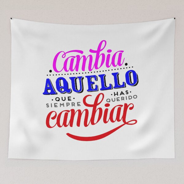 Item preview, Cambia lo que siempre ha querido cambiar designed and sold by edleon.
