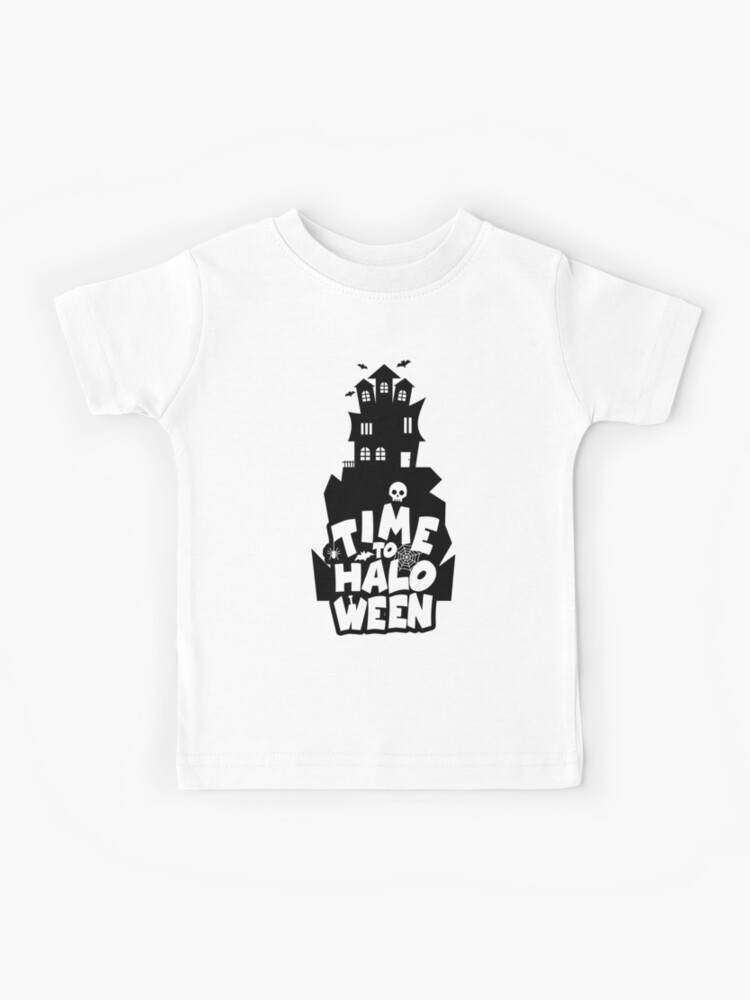 Time To Halo Ween Kids T Shirt By Flash Jordan Redbubble - halo white roblox