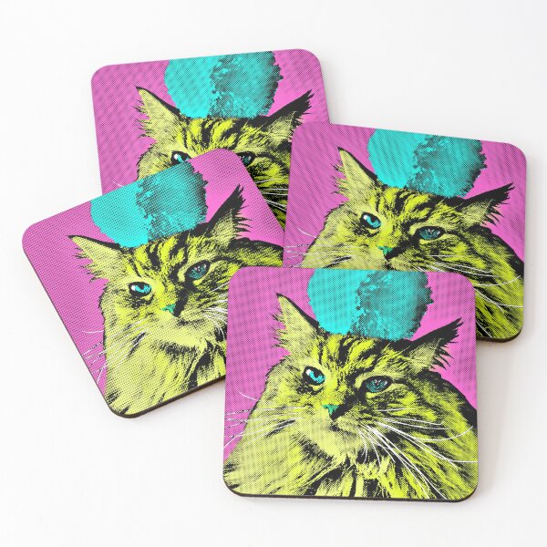Item preview, Warhol Cat: Passion designed and sold by PatWArt.