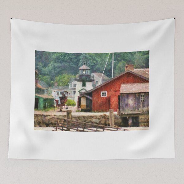 Item preview, Transportation - Wagon - Mystic CT - Life at Mystic designed and sold by Mike Savad Photography.