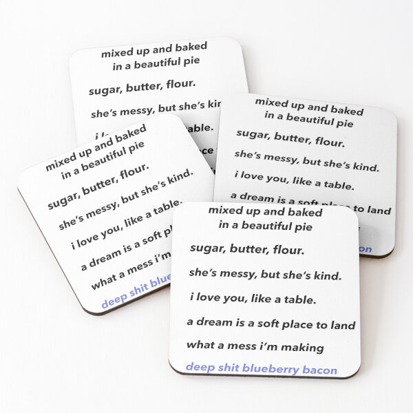 Item preview, Waitress Broadway Sticker Set Pack designed and sold by Amalia Solie.